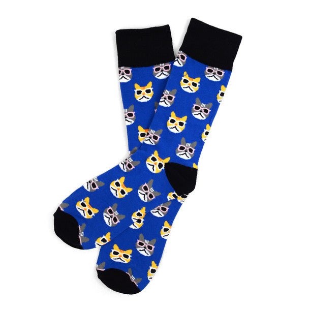 Men's Cool Cats Novelty Socks NVS1745 - Bundle Bus