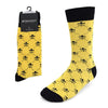 Men's Cotton Fleur-de-lis Socks - FLS02 - Bundle Bus