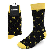 Men's Cotton Fleur-de-lis Socks - FLS02 - Bundle Bus