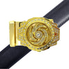 Men's Decor Rotating Bling Ratchet Belt-MGLBB60-GD - Bundle Bus