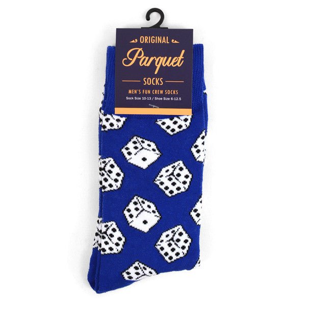 Men's Dice Novelty Socks NVS1754-55 - Bundle Bus