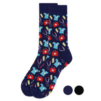 Men's Doctor/Nurse Novelty Socks NVS1757 - Bundle Bus