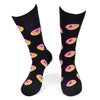 Men's Donut Novelty Socks - NVS1788-BK - Bundle Bus