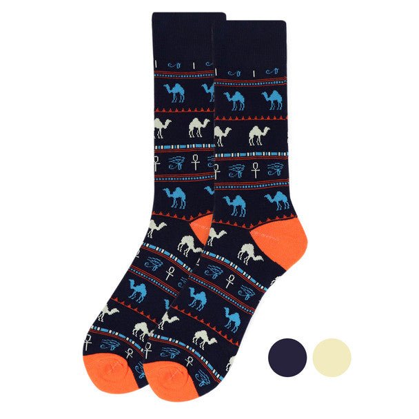 Men's Egyptian Novelty Socks - NVS19511 - Bundle Bus