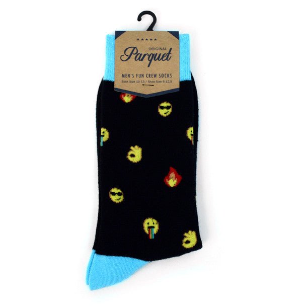 Men's Emoji Premium Collection Novelty Socks - NVPS2013 - Bundle Bus