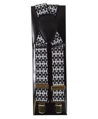 Men's Fancy Clip Suspenders FCS4712 - Bundle Bus