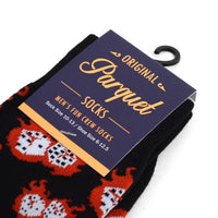 Men's Fire Dice Novelty Socks NVS1756 - Bundle Bus