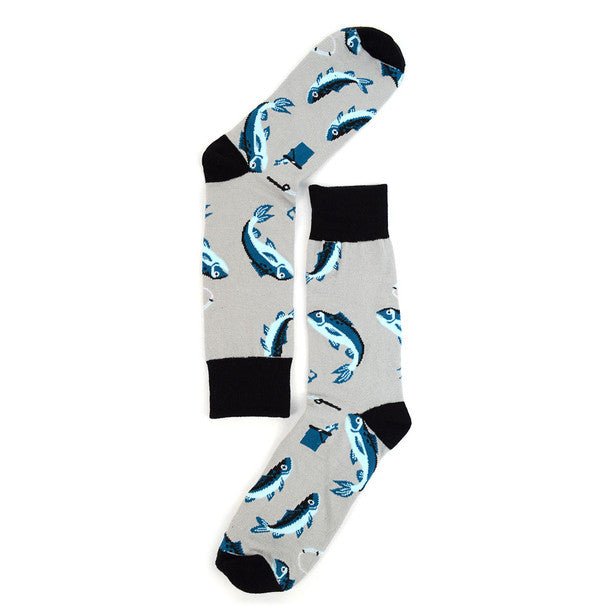 Men's Fish Novelty Socks - NVS1913 - Bundle Bus