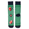 Men's Football Novelty Socks - NVS19575-GRN - Bundle Bus