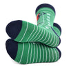 Men's Football Novelty Socks - NVS19575-GRN - Bundle Bus