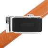 Men's Genuine Leather Sliding Buckle Ratchet Belt MGLBB29 - Bundle Bus