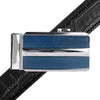 Men's Genuine Leather Sliding Buckle Ratchet Belt MGLBB41 - Bundle Bus