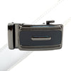 Men's Genuine Leather Sliding Buckle Ratchet Belt - MGLBB49 - Bundle Bus