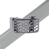 Men's Genuine Leather Sliding Buckle Ratchet Belt-MGLBB72 - Bundle Bus