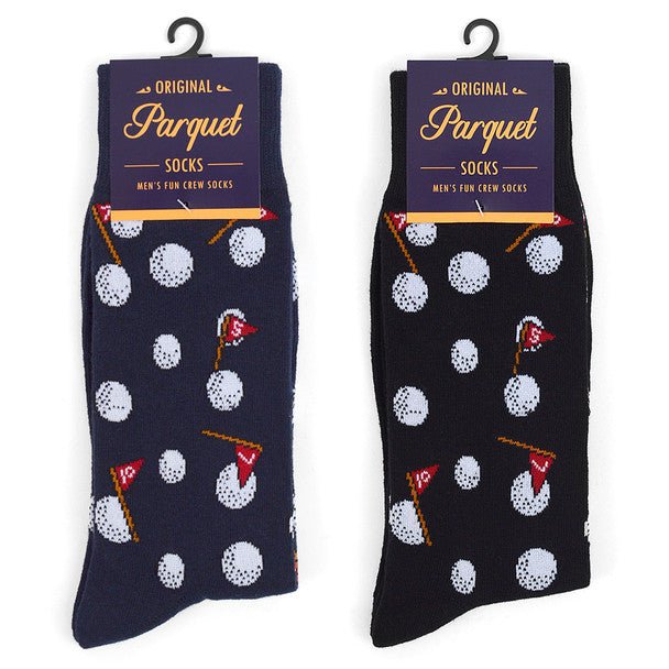 Men's Golf Novelty Socks NVS1735 - Bundle Bus