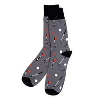 Men's Golf Novelty Socks - NVS1916 - Bundle Bus