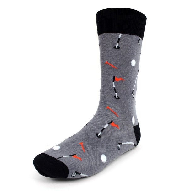 Men's Golf Novelty Socks - NVS1916 - Bundle Bus