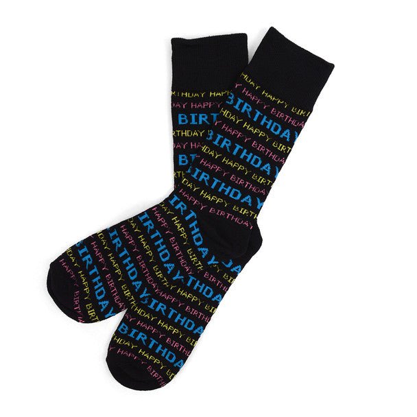 Men's Happy Birthday Novelty Socks NVS1741 - Bundle Bus