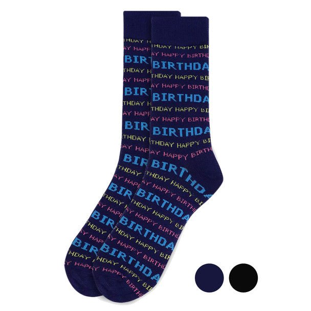 Men's Happy Birthday Novelty Socks NVS1741 - Bundle Bus