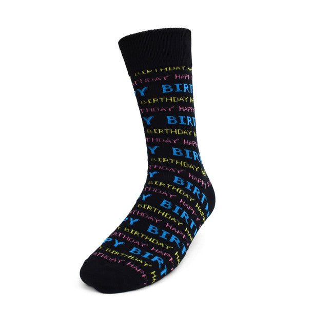 Men's Happy Birthday Novelty Socks NVS1741 - Bundle Bus