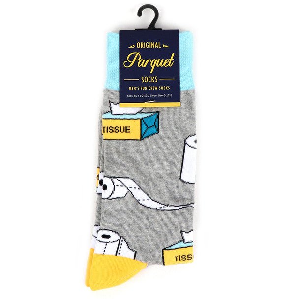 Men's Kayak Novelty Socks - NVS19541-BK - Bundle Bus