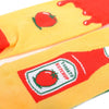 Men's Ketchup Bottle Novelty Socks - NVS19590 - Bundle Bus