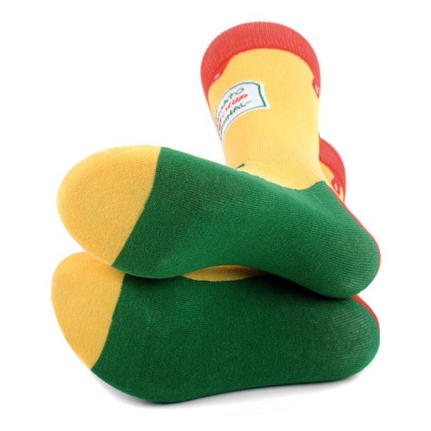 Men's Ketchup Bottle Novelty Socks - NVS19590 - Bundle Bus