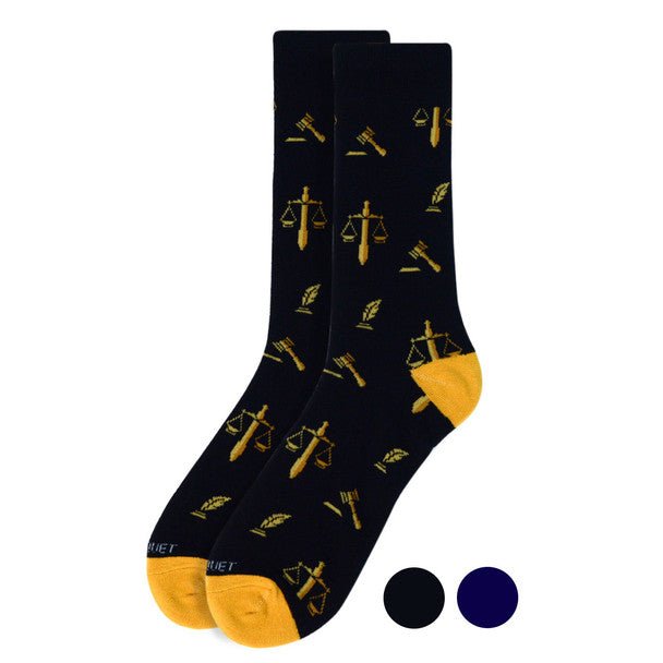 Men's Law & Order Justice Themed Premium Collection Novelty Socks - NVPS2004 - Bundle Bus