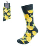 Men's Lemon Tree Novelty Socks- NVS19621 - Bundle Bus