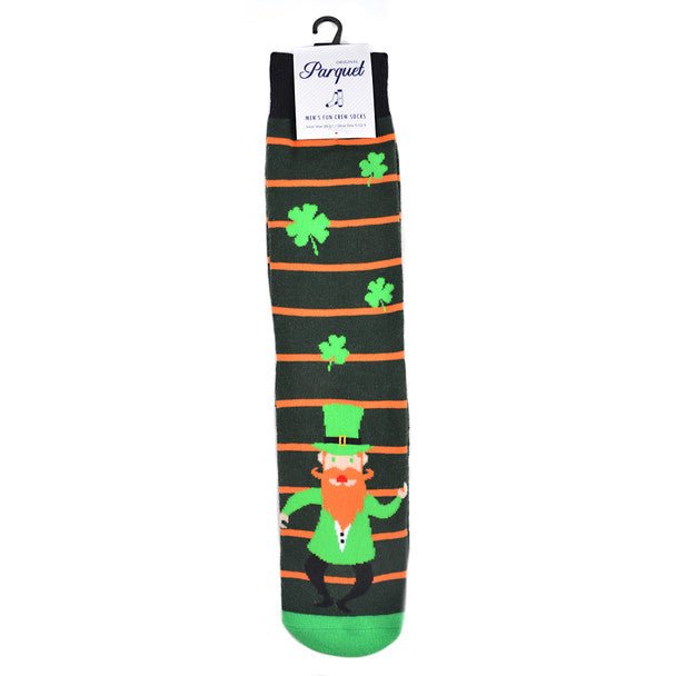 Men's Leprechaun Novelty Socks - NVS19555 - Bundle Bus