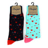 Men's Love Heart Premium Collection Novelty Socks - NVPS2009 - Bundle Bus