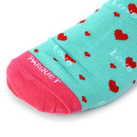 Men's Love Heart Premium Collection Novelty Socks - NVPS2009 - Bundle Bus