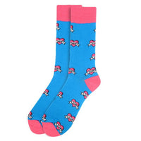 Men's Love Mom Novelty Socks - NVS1902 - Bundle Bus