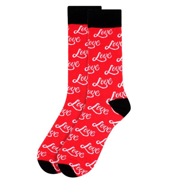 Men's "Love" Novelty Socks NVS1766-67 - Bundle Bus