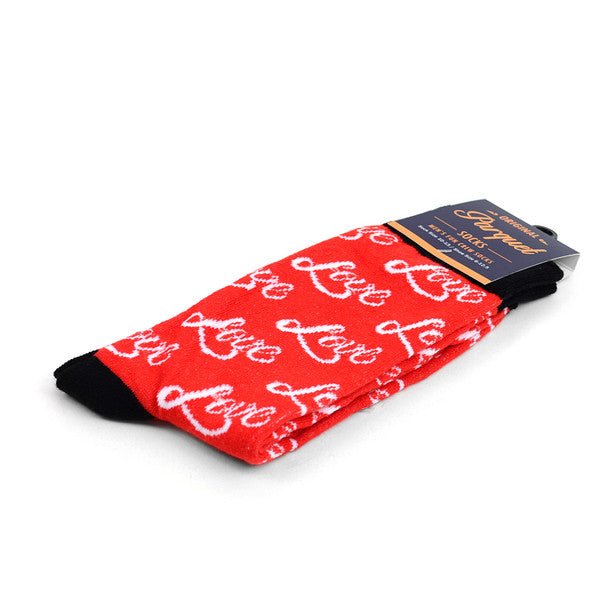 Men's "Love" Novelty Socks NVS1766-67 - Bundle Bus