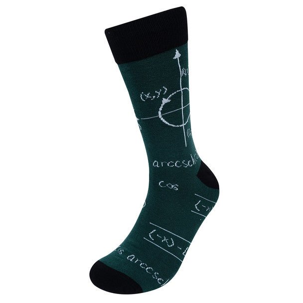 Men's Math Novelty Socks - NVS19528-NVY - Bundle Bus