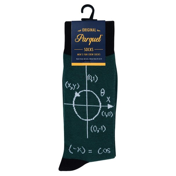 Men's Math Novelty Socks - NVS19528-NVY - Bundle Bus