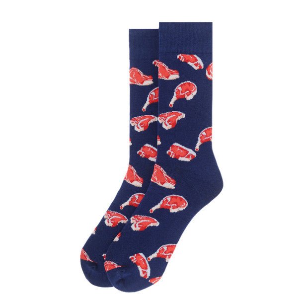 Men's Meat Lovers Novelty Socks - NVS19595 - Bundle Bus