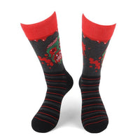 Men's Monster Novelty Socks - NVS19597-GRY - Bundle Bus