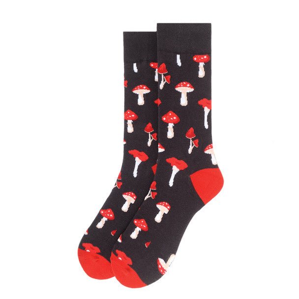 Men's Mushroom Novelty Socks - NVS19594 - Bundle Bus