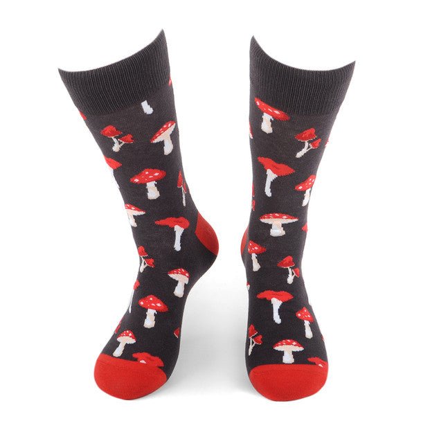 Men's Mushroom Novelty Socks - NVS19594 - Bundle Bus