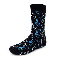 Men's Music Note Novelty Socks - NVS1812 - Bundle Bus