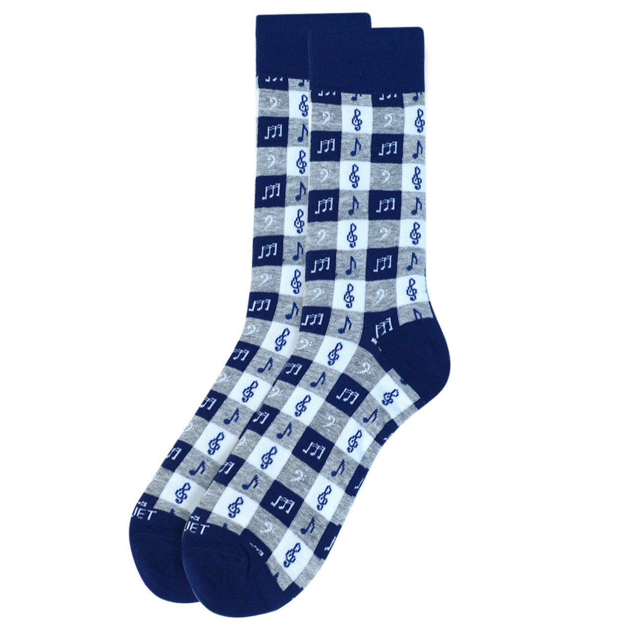 Men's Music Note Premium Collection Novelty Socks - NVPS2018 - Bundle Bus