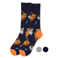 Men's Novelty Cat In The Box Socks - NVS19413 - Bundle Bus