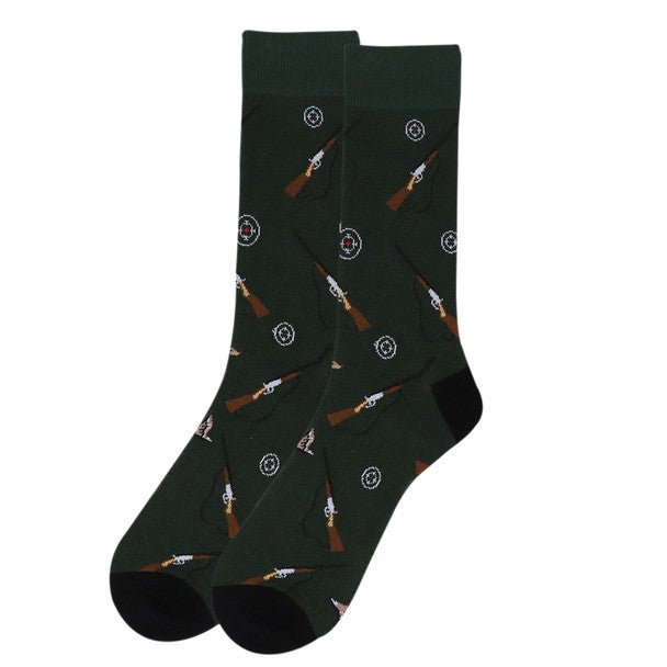 Men's Novelty Hunting Socks - NVS19417 - Bundle Bus