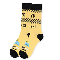 Men's Novelty NYC Taxi Socks - NVS19421 - Bundle Bus