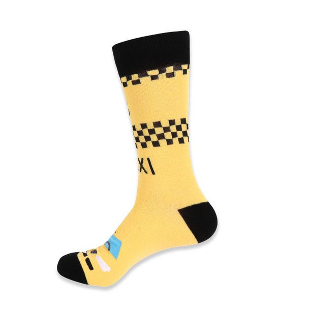 Men's Novelty NYC Taxi Socks - NVS19421 - Bundle Bus