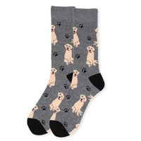 Men's Novelty Retriever Dog Socks - NVS19411 - Bundle Bus