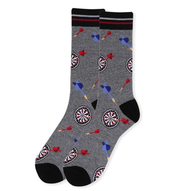 Men's Novelty Throwing Dart Socks - NVS19416 - Bundle Bus