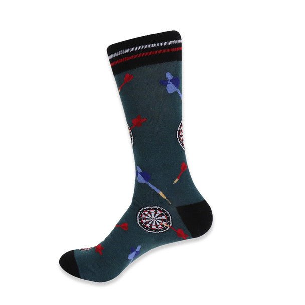 Men's Novelty Throwing Dart Socks - NVS19416 - Bundle Bus